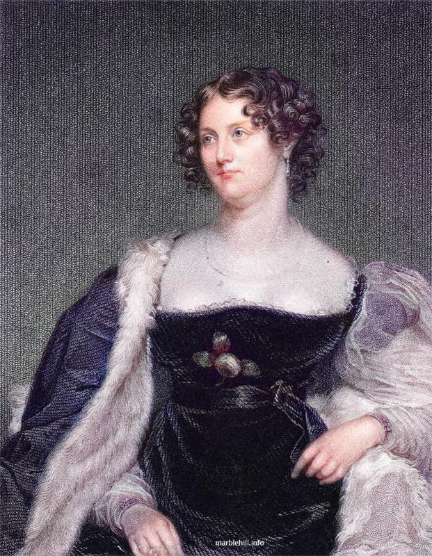 Lady MARY ELIZABETH BURKE wife of Sir John Burke of Marble Hill Galway Ireland 1